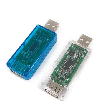 USB Srovė Talpa Testeris Smart Elektronika Skaitmeninės Srovės Įtampos Testeris, Matuoklis Mobiliojo Energijos Detektorių Akumuliatoriaus Testas