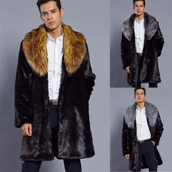 Juodas pilkas rudens dirbtiniais mink odinė striukė vyrai žiemos tirštėti šilto kailio, odiniai paltai vyrams plonas striukes jaqueta de couro fashioro