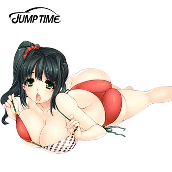 JumpTime 13cm x 8,5 cm Automobilių Lipdukas Sumeragi Kohaku Anime Chica Padaryti Vinilo Įvyniojimas, Seksuali Mergina, Gražių Automobilių Lipdukas Lenktynių
