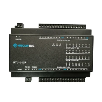 16-channel tranzistorinis išėjimas, jungiklis-atskiri, 16DI skaitmeninė įvestis, RS-485 MODBUS ryšio, suderinama su RS485 232