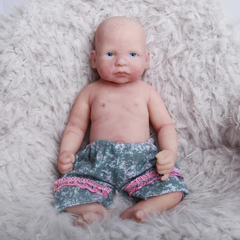 27CM Reborn Baby Lėlės viso Kūno Minkšto Silikono Lėlės Kūrybos vaikų Žaislų Mielas Lėlės Mergina Tikroviška Reborn Baby Doll, Mini Patogu Lėlės