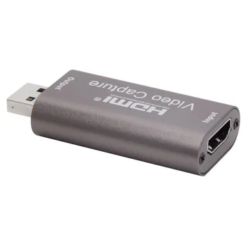 4K Video Capture Card USB 3.0 USB2.0 HDMI suderinamus Grabber Diktofono PS4 Žaidimas, DVD Vaizdo Kameros Įrašymo Live Transliacijos