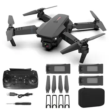 E88 pro Drone 4k HD Dual Camera Vaizdo Nustatymo 1080P WiFi fpv Drone Aukštis Išsaugojimo RC Quadcopter